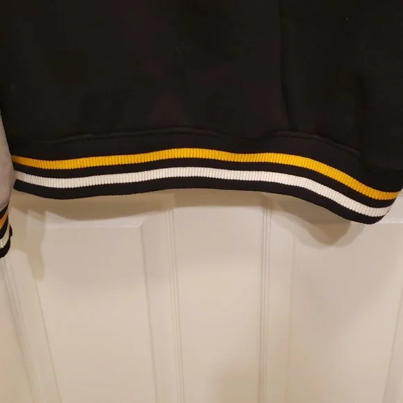 WOMEN'S LARGE NFL STEELERS LETTERMAN/VARSITY JACKET - Picture 12 of 16